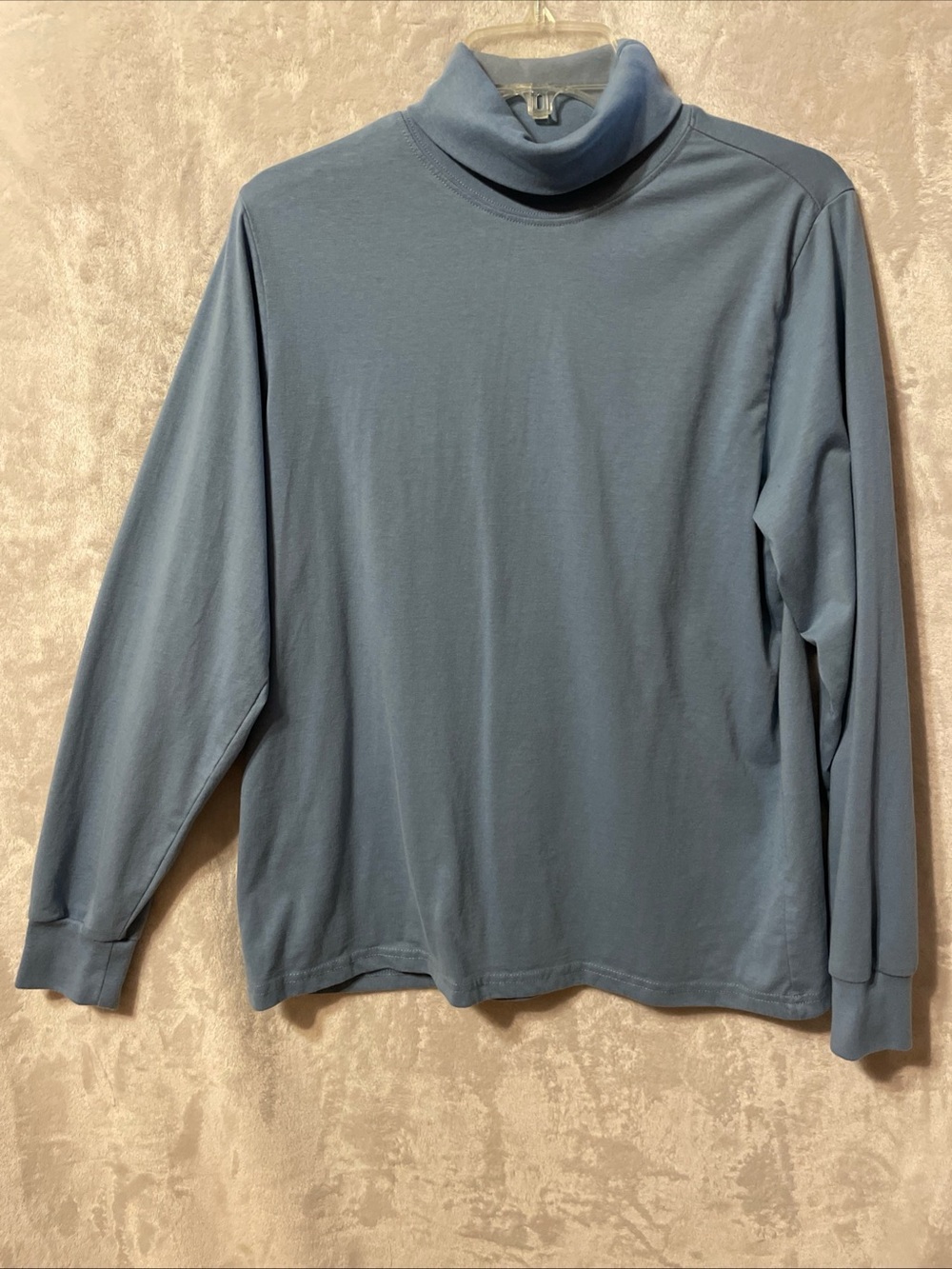 Anthony Richards Pale Blue turtleneck shirt